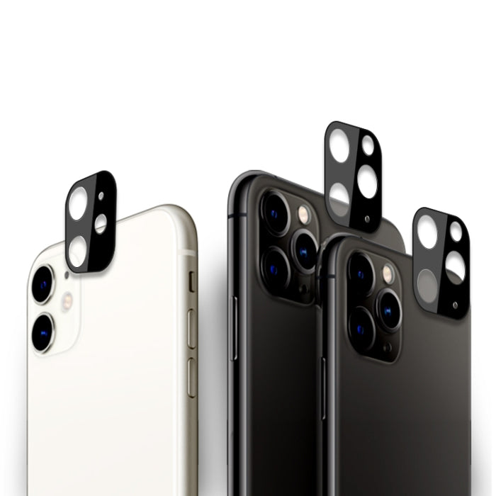 2 uds mocolo 0,15mm 9H 2.5D borde redondo lente de la cámara trasera película de vidrio templado, For iPhone 11, For iPhone 11 Pro, For iPhone 11 Pro Max