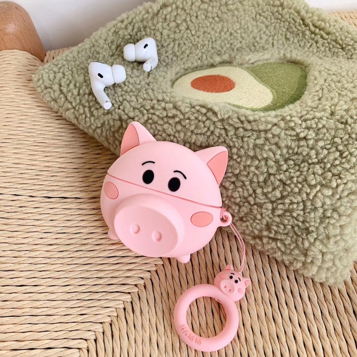 Para Apple AirPods Pro Stereo Pig Funda protectora para auriculares Bluetooth