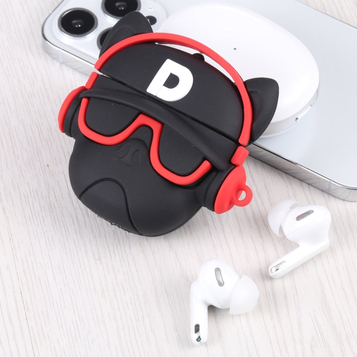 Para Apple AirPods 1/2 Generación Universal Angel Devil Bluetooth Funda protectora para auriculares