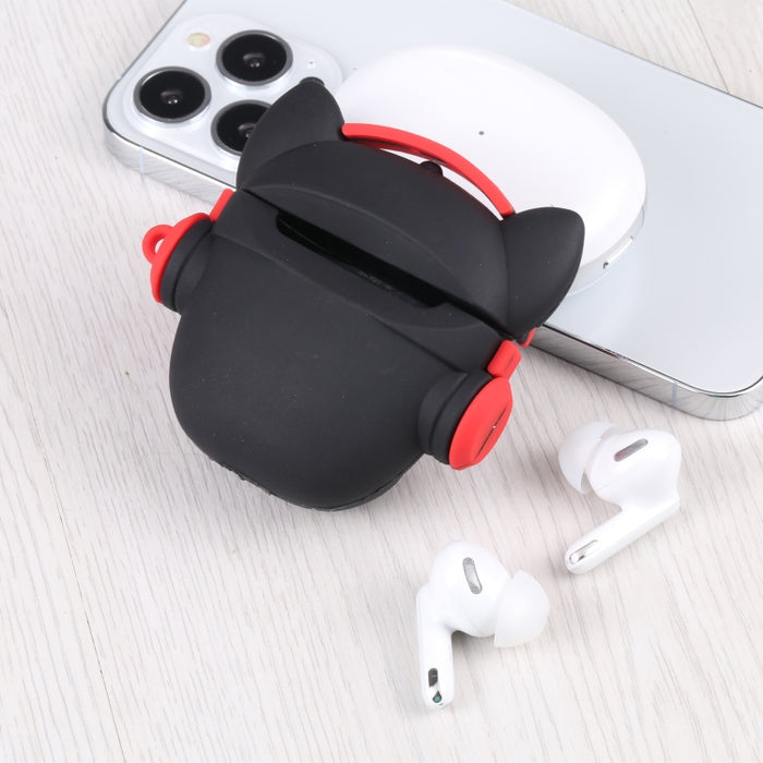 Para Apple AirPods 1/2 Generación Universal Angel Devil Bluetooth Funda protectora para auriculares