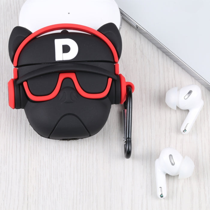 Para Apple AirPods 1/2 Generación Universal Angel Devil Bluetooth Funda protectora para auriculares