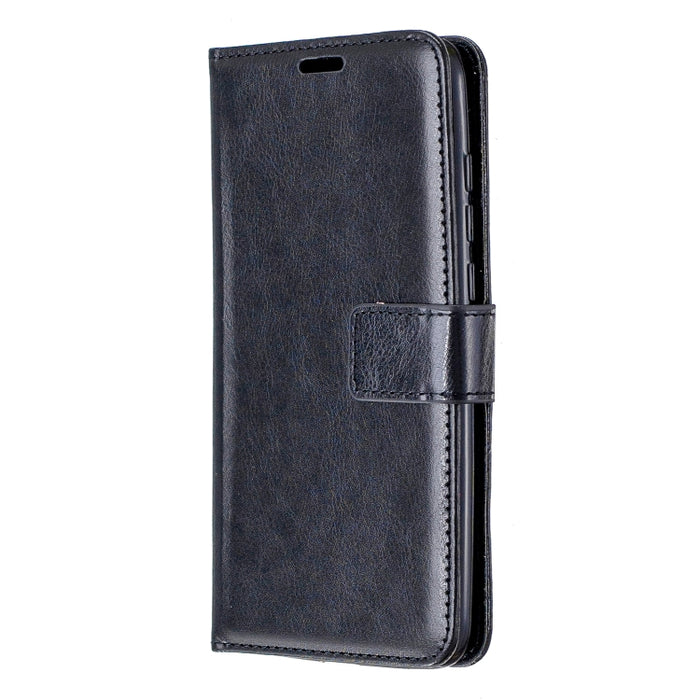 Para Xiaomi Mi 9 Lite / CC9 Crazy Horse Texture Funda de cuero con tapa horizontal con soporte y ranuras para tarjetas y billetera y marco de fotos, For Xiaomi Mi 9 Lite