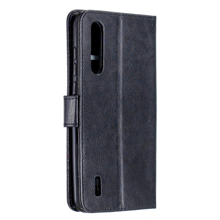 Para Xiaomi Mi 9 Lite / CC9 Crazy Horse Texture Funda de cuero con tapa horizontal con soporte y ranuras para tarjetas y billetera y marco de fotos, For Xiaomi Mi 9 Lite