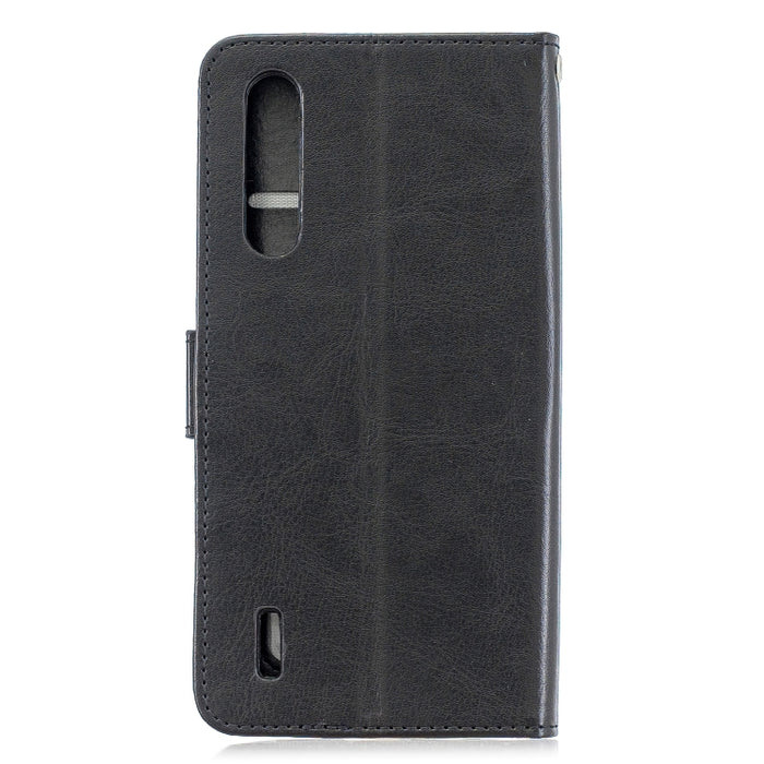 Para Xiaomi Mi 9 Lite / CC9 Crazy Horse Texture Funda de cuero con tapa horizontal con soporte y ranuras para tarjetas y billetera y marco de fotos, For Xiaomi Mi 9 Lite