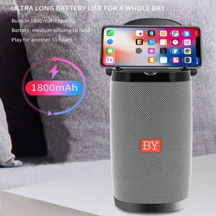 NBY 6650 Altavoz Bluetooth multifunción portátil Sonido estéreo envolvente 3D, compatible con carga inalámbrica