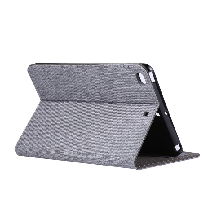 Para iPad Mini 4 / 3 / 2 / 1 Funda protectora plana con patrón de tela, For iPad Mini 4 / 3 / 2 / 1
