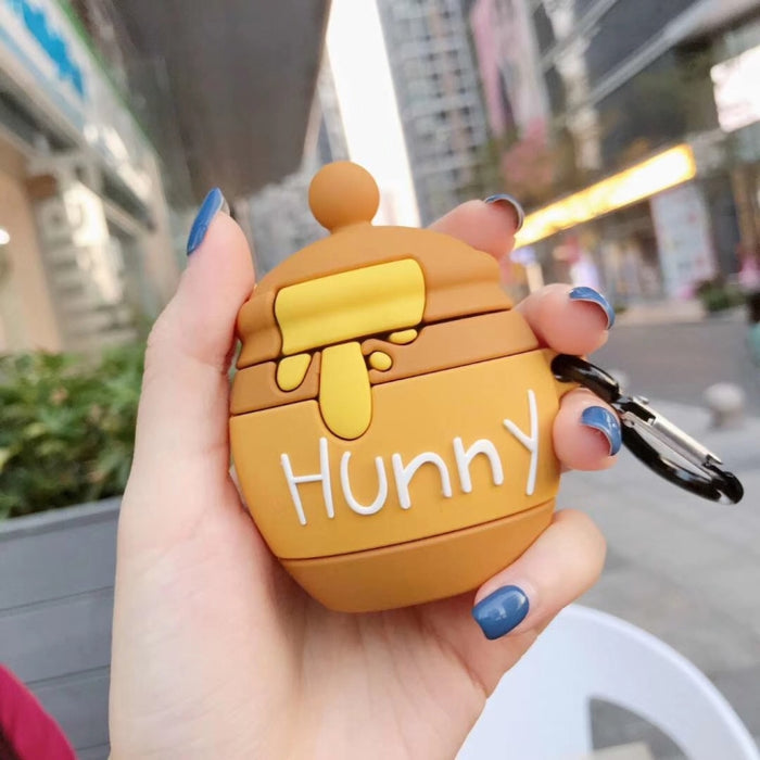 Para Apple AirPods 1/2 Generación Universal Honeypot Funda protectora para auriculares Bluetooth