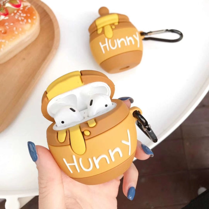 Para Apple AirPods 1/2 Generación Universal Honeypot Funda protectora para auriculares Bluetooth