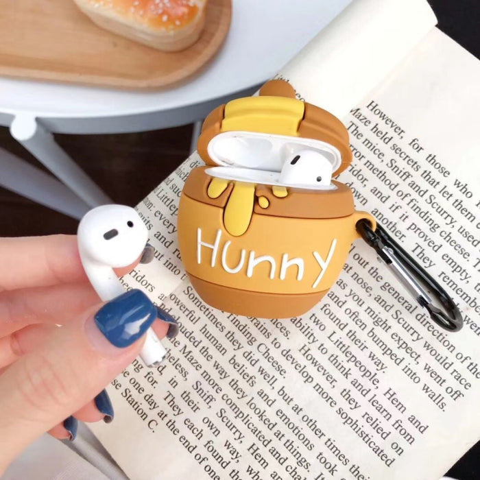 Para Apple AirPods 1/2 Generación Universal Honeypot Funda protectora para auriculares Bluetooth