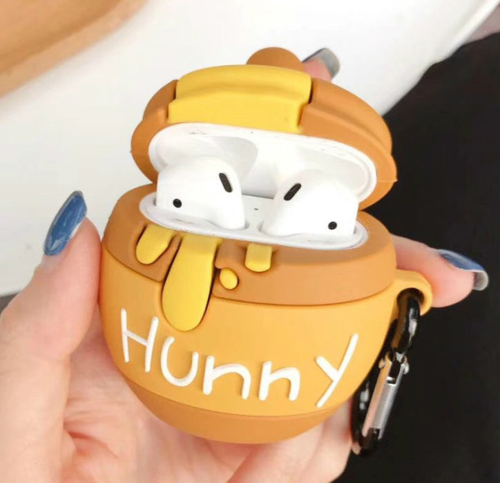 Para Apple AirPods 1/2 Generación Universal Honeypot Funda protectora para auriculares Bluetooth