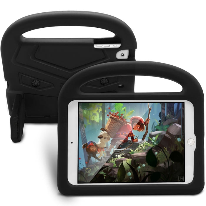 Para iPad Mini 5 / 4 / 3 / 2 / 1 Carcasa protectora anticaída plana para niños estilo gorrión EVA, For iPad Mini 5