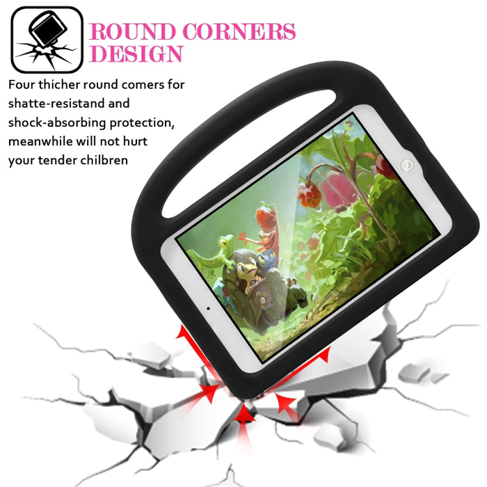 Para iPad Mini 5 / 4 / 3 / 2 / 1 Carcasa protectora anticaída plana para niños estilo gorrión EVA, For iPad Mini 5