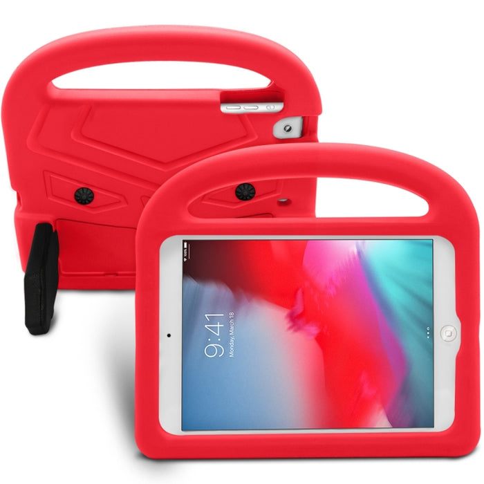 Para iPad Mini 5 / 4 / 3 / 2 / 1 Carcasa protectora anticaída plana para niños estilo gorrión EVA, For iPad Mini 5