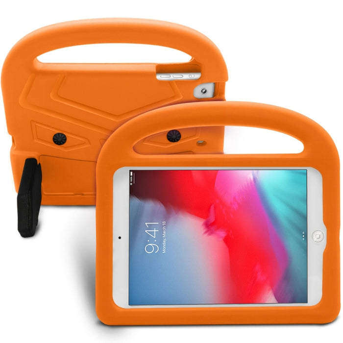Para iPad Mini 5 / 4 / 3 / 2 / 1 Carcasa protectora anticaída plana para niños estilo gorrión EVA, For iPad Mini 5