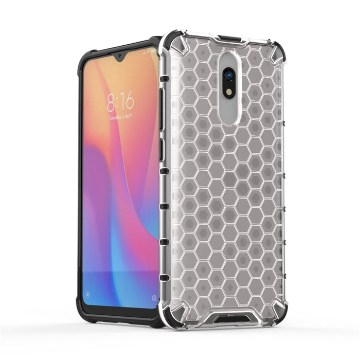 Para Redmi 8 a prueba de golpes Honeycomb PC + TPU Case, For Redmi 8