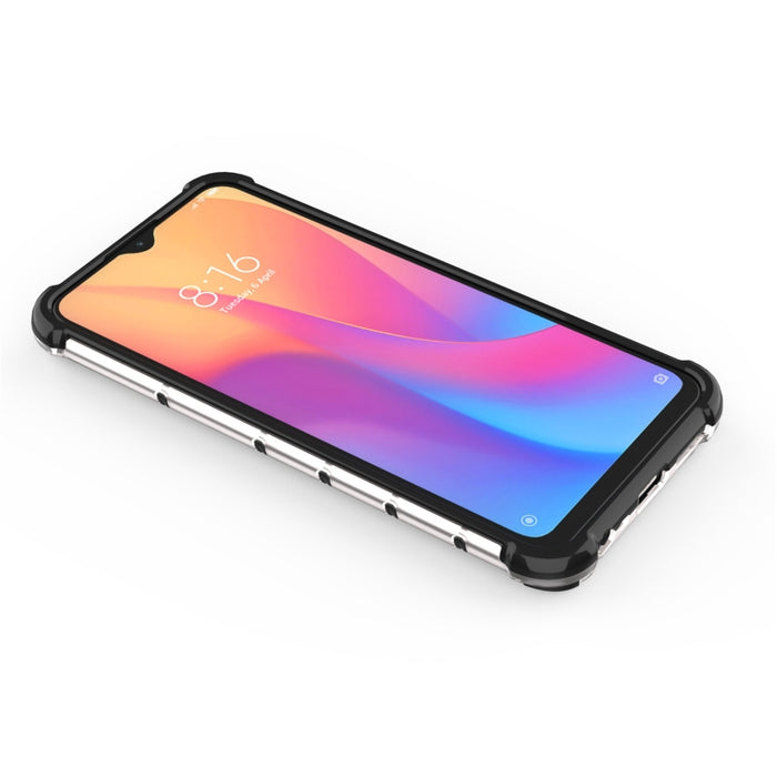 Para Redmi 8 a prueba de golpes Honeycomb PC + TPU Case, For Redmi 8