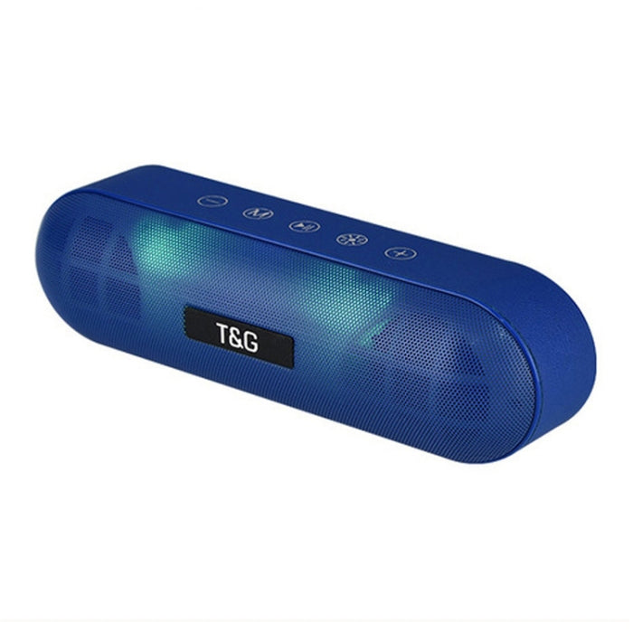T&G TG148 Audio estéreo portátil Super Bass LED Lantern Pill Altavoz inalámbrico Bluetooth