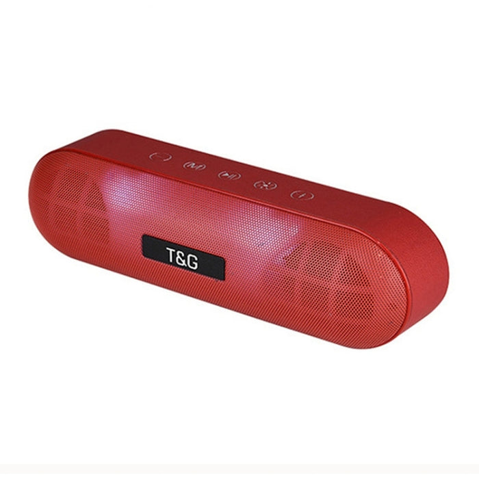 T&G TG148 Audio estéreo portátil Super Bass LED Lantern Pill Altavoz inalámbrico Bluetooth