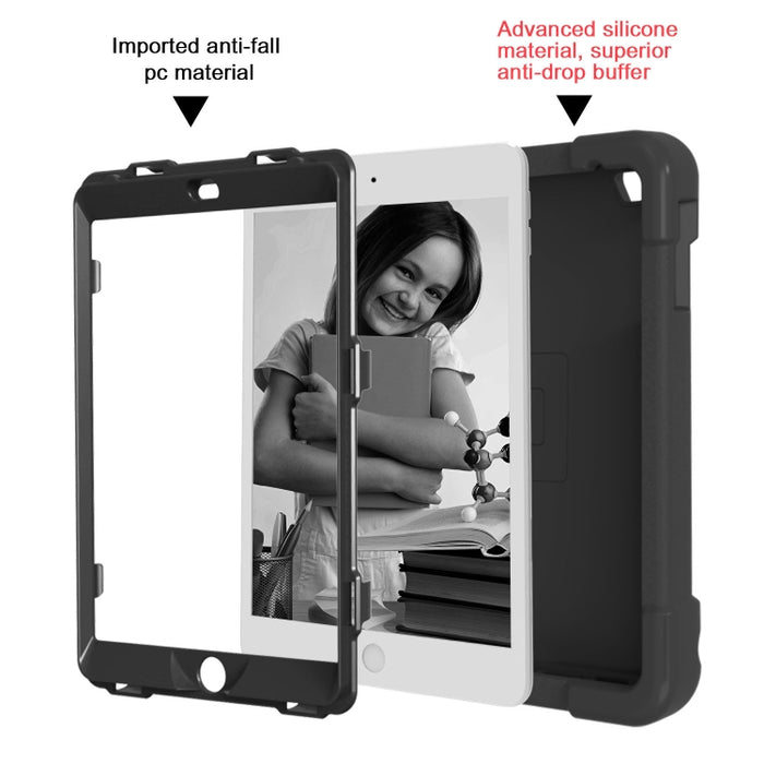 Carcasa protectora plana de EVA + PC con soporte giratorio de 360 °, For iPad MINI1/2/3, For iPad MINI 4/5, For iPad Air/Air2/Pro9.7, For iPad 10.2