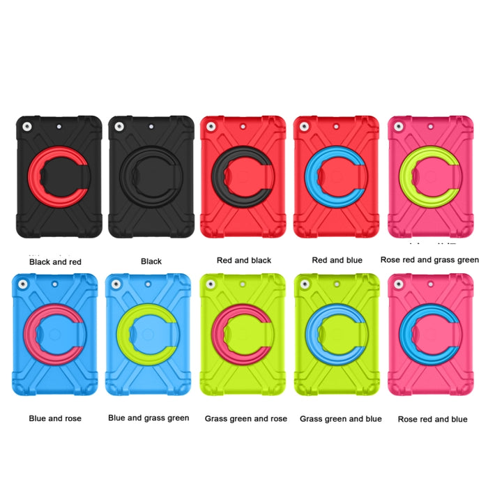 Carcasa protectora plana de EVA + PC con soporte giratorio de 360 °, For iPad MINI1/2/3, For iPad MINI 4/5, For iPad Air/Air2/Pro9.7, For iPad 10.2