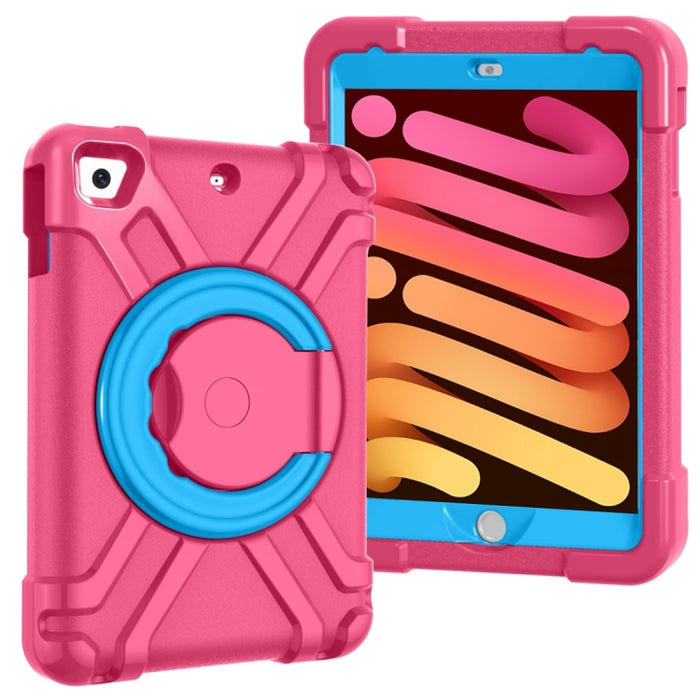 Carcasa protectora plana de EVA + PC con soporte giratorio de 360 °, For iPad MINI1/2/3, For iPad MINI 4/5, For iPad Air/Air2/Pro9.7, For iPad 10.2