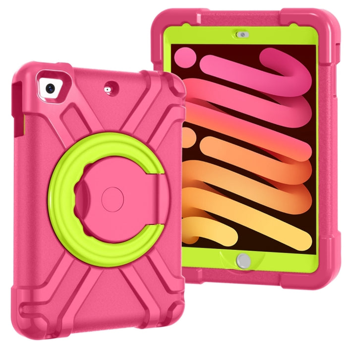 Carcasa protectora plana de EVA + PC con soporte giratorio de 360 °, For iPad MINI1/2/3, For iPad MINI 4/5, For iPad Air/Air2/Pro9.7, For iPad 10.2