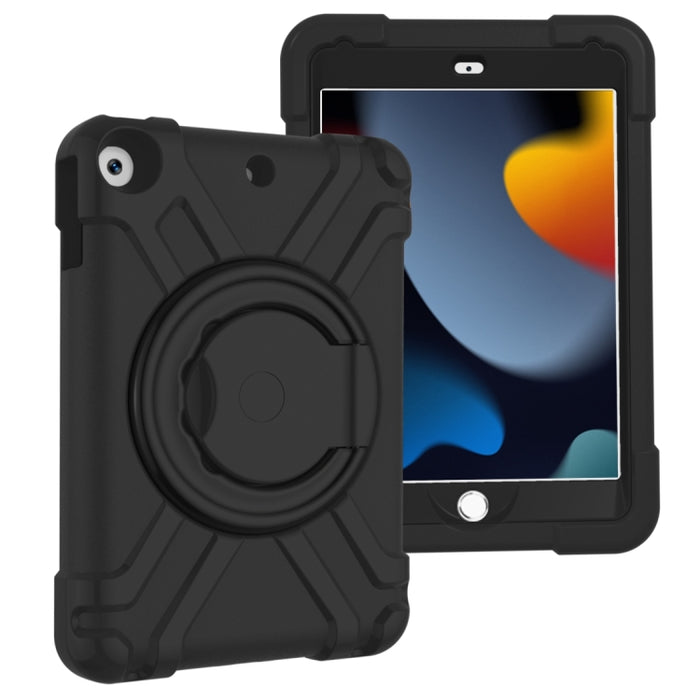 Carcasa protectora plana de EVA + PC con soporte giratorio de 360 °, For iPad MINI1/2/3, For iPad MINI 4/5, For iPad Air/Air2/Pro9.7, For iPad 10.2