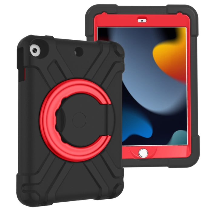 Carcasa protectora plana de EVA + PC con soporte giratorio de 360 °, For iPad MINI1/2/3, For iPad MINI 4/5, For iPad Air/Air2/Pro9.7, For iPad 10.2