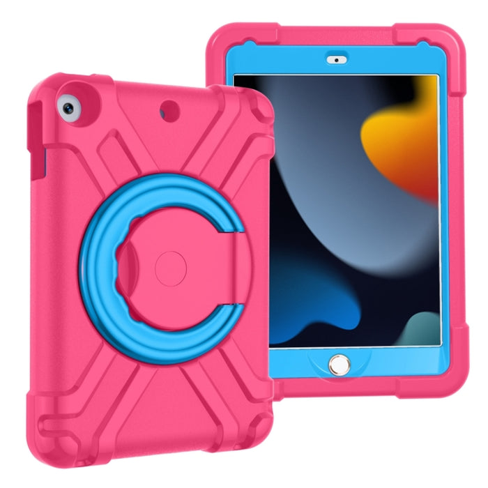 Carcasa protectora plana de EVA + PC con soporte giratorio de 360 °, For iPad MINI1/2/3, For iPad MINI 4/5, For iPad Air/Air2/Pro9.7, For iPad 10.2