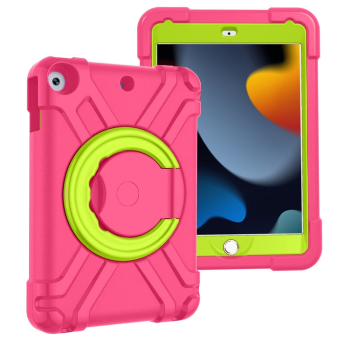 Carcasa protectora plana de EVA + PC con soporte giratorio de 360 °, For iPad MINI1/2/3, For iPad MINI 4/5, For iPad Air/Air2/Pro9.7, For iPad 10.2