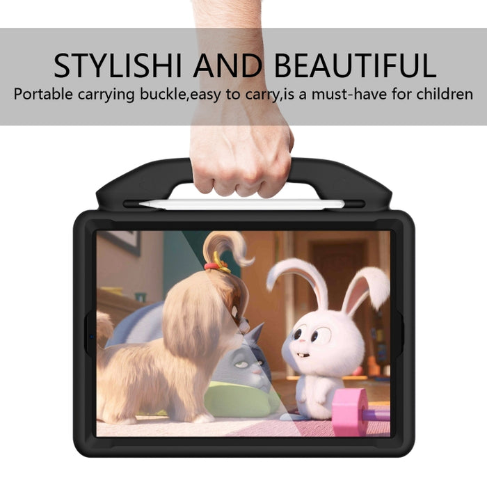 Carcasa protectora anticaída plana de EVA con soporte para el pulgar, For iPad 10.2, For iPad Pro 11 inch, For iPad Pro 10.5 inch, For iPad Air3 10.5  inch