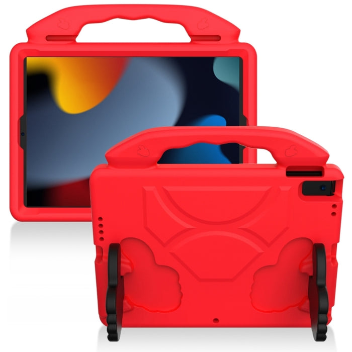 Carcasa protectora anticaída plana de EVA con soporte para el pulgar, For iPad 10.2, For iPad Pro 11 inch, For iPad Pro 10.5 inch, For iPad Air3 10.5  inch