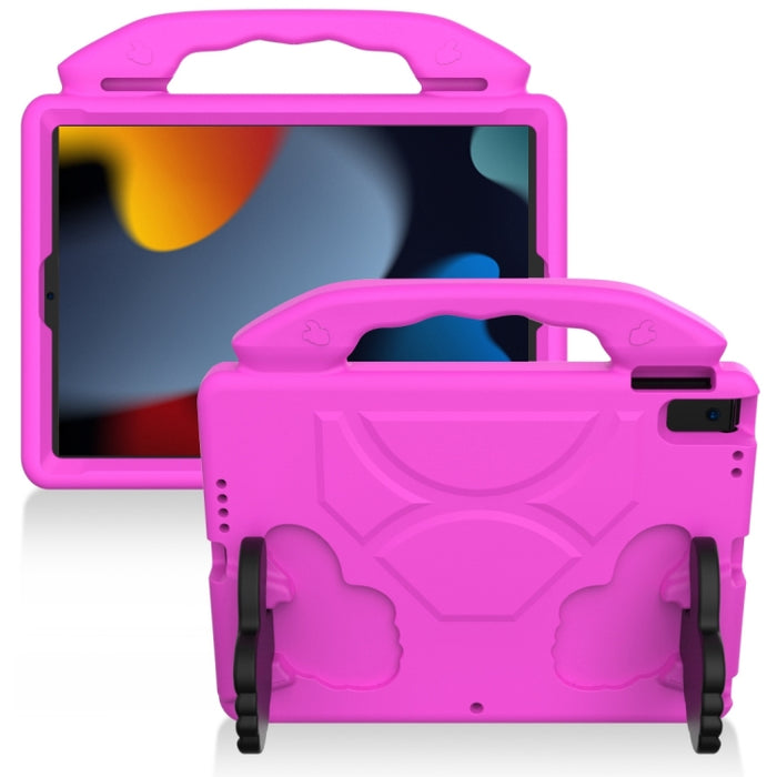 Carcasa protectora anticaída plana de EVA con soporte para el pulgar, For iPad 10.2, For iPad Pro 11 inch, For iPad Pro 10.5 inch, For iPad Air3 10.5  inch