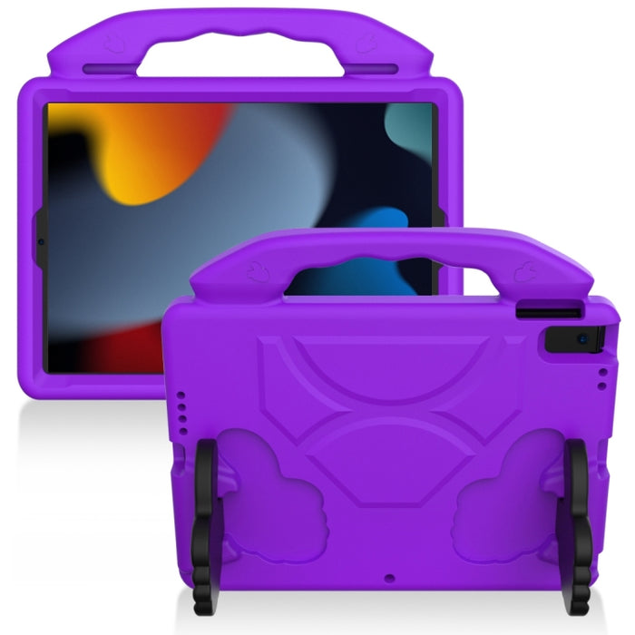 Carcasa protectora anticaída plana de EVA con soporte para el pulgar, For iPad 10.2, For iPad Pro 11 inch, For iPad Pro 10.5 inch, For iPad Air3 10.5  inch