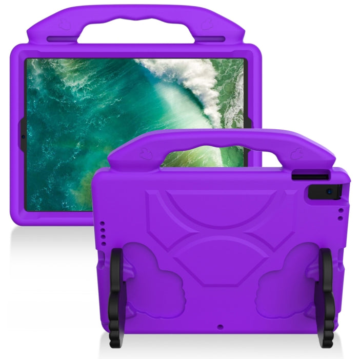Carcasa protectora anticaída plana de EVA con soporte para el pulgar, For iPad 10.2, For iPad Pro 11 inch, For iPad Pro 10.5 inch, For iPad Air3 10.5  inch