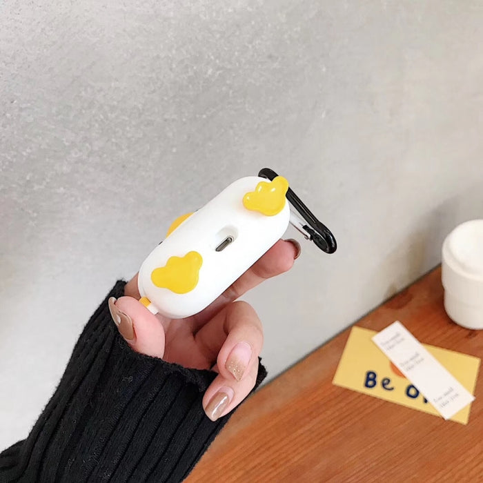 Para Apple AirPods Pro Cute Duck Funda protectora para auriculares Bluetooth
