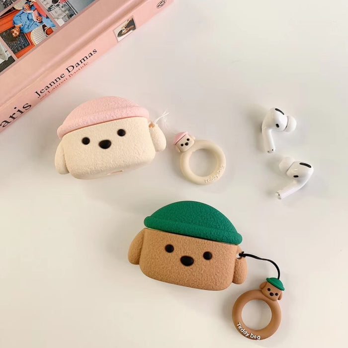 Para Apple AirPods Pro Teddy Dog Funda protectora para auriculares Bluetooth