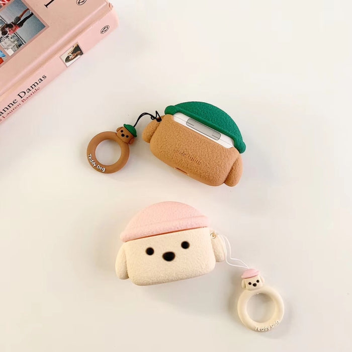 Para Apple AirPods Pro Teddy Dog Funda protectora para auriculares Bluetooth