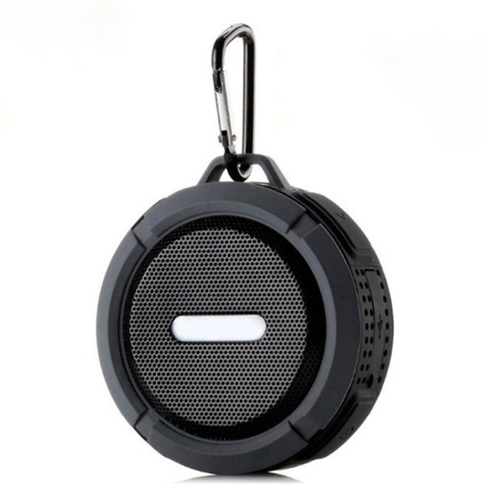 Altavoz inalámbrico con ventosa para coche con Bluetooth para mandril C6a para exteriores, compatible con tarjeta TF