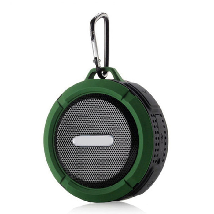 Altavoz inalámbrico con ventosa para coche con Bluetooth para mandril C6a para exteriores, compatible con tarjeta TF