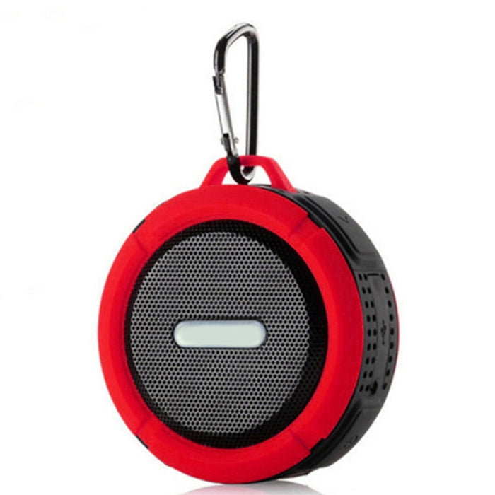 Altavoz inalámbrico con ventosa para coche con Bluetooth para mandril C6a para exteriores, compatible con tarjeta TF