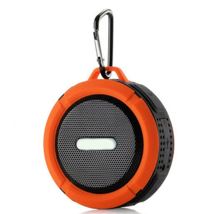 Altavoz inalámbrico con ventosa para coche con Bluetooth para mandril C6a para exteriores, compatible con tarjeta TF