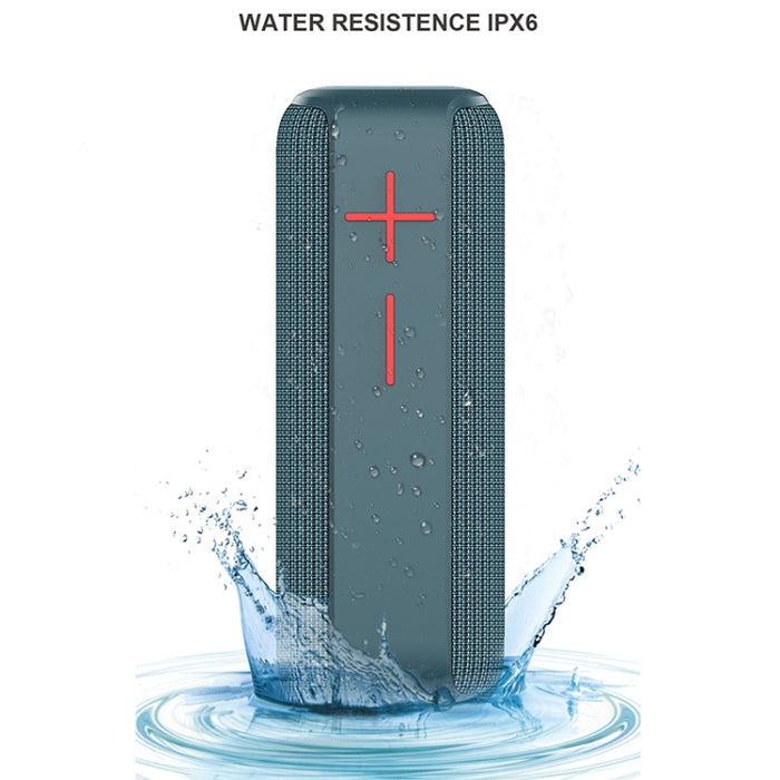 P15 10W Altavoz Bluetooth portátil Altavoz para exteriores Sistema de sonido Estéreo, Soporte TFFM