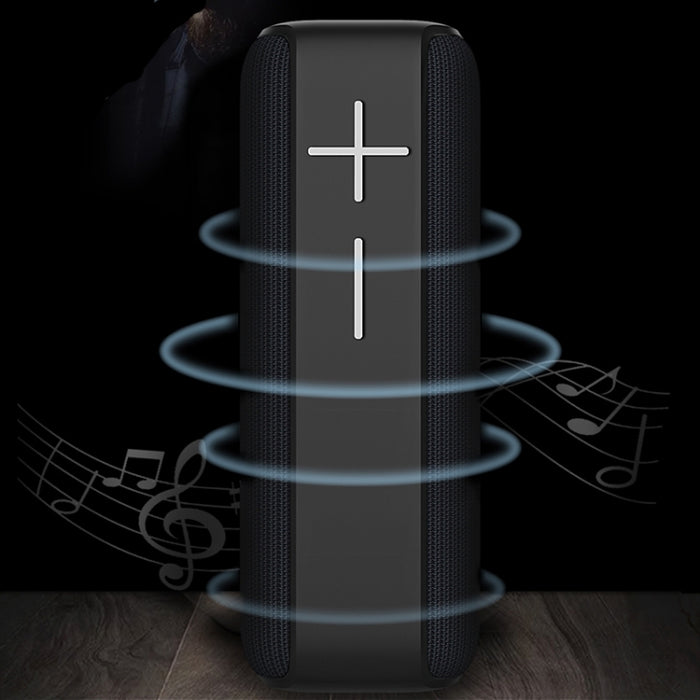 P15 10W Altavoz Bluetooth portátil Altavoz para exteriores Sistema de sonido Estéreo, Soporte TFFM