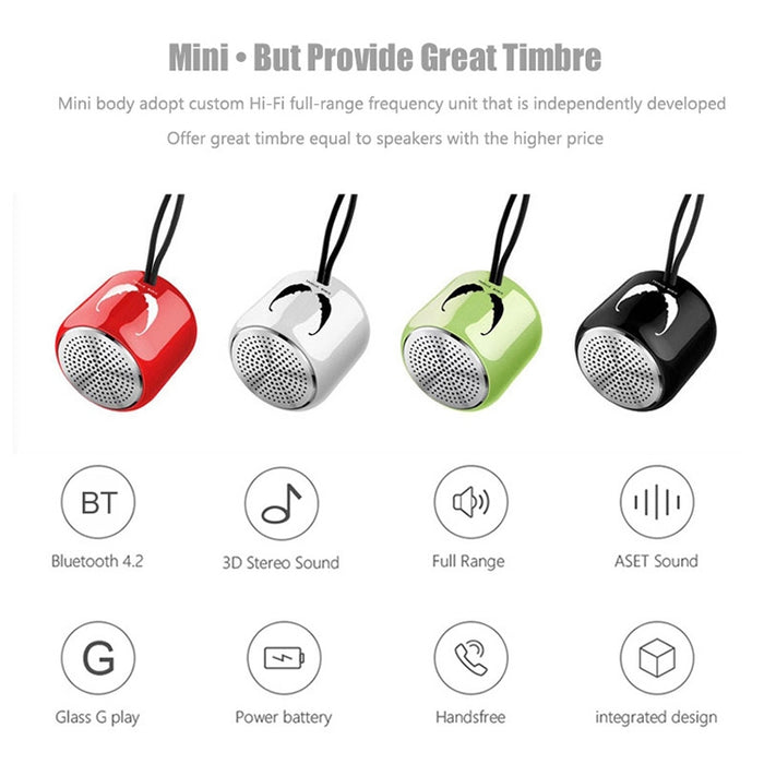 M9 Bluetooth5.0 Subwoofer Altavoz portátil Reproductor de música con cuerpo de aleación de aluminio