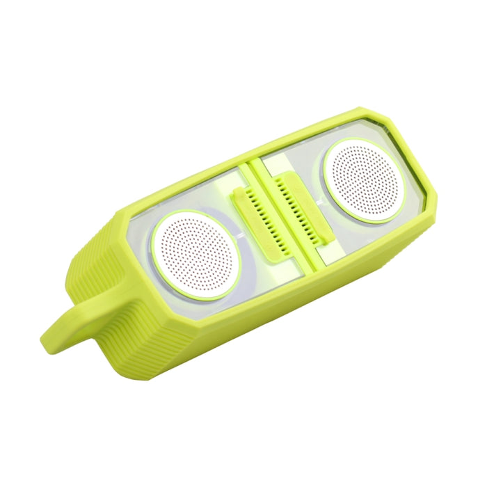 Altavoces Bluetooth transparentes TWS portátiles BT628 10W con base conectable magnética Subwoofer de bajos estéreo para exteriores
