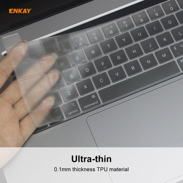 ENKAY para MacBook Pro de 16 pulgadas (A2141) Protector de teclado suave de TPU