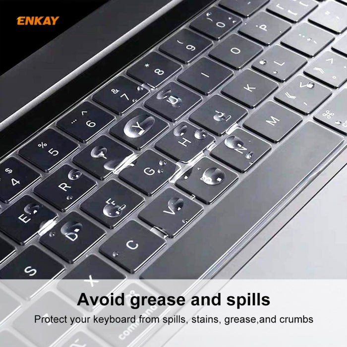 ENKAY para MacBook Pro de 16 pulgadas (A2141) Protector de teclado suave de TPU