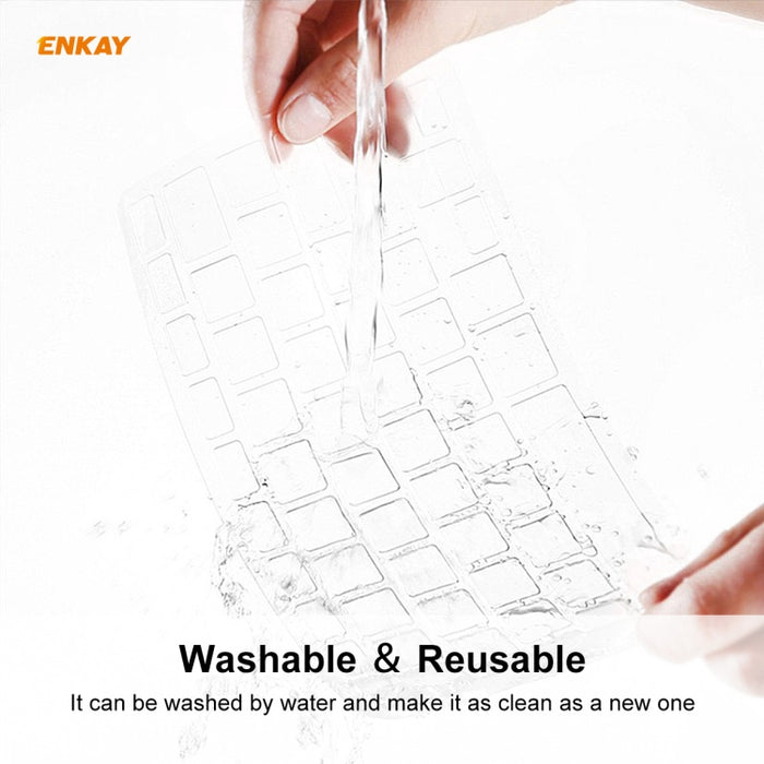 ENKAY para MacBook Pro de 16 pulgadas (A2141) Protector de teclado suave de TPU