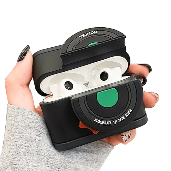 Para Apple AirPods Pro Polaroid Camera Style Bluetooth Funda protectora para auriculares